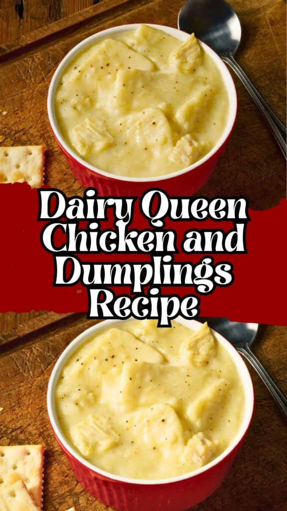 Dairy Queen Chicken and Dumplings