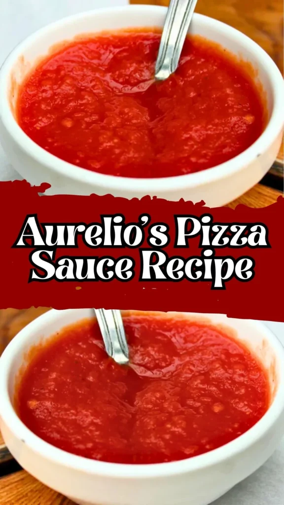 Aurelio's Pizza Sauce