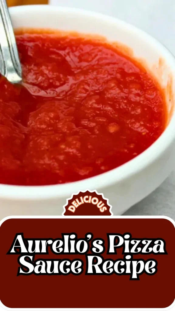 Copycat Aurelio's Pizza Sauce Recipe
