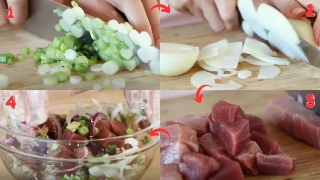 Step by Step Yard House Poke Nachos Recipe