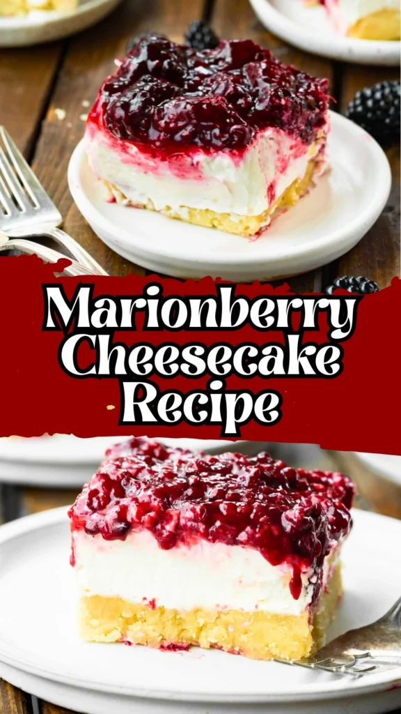 Marionberry Cheesecake