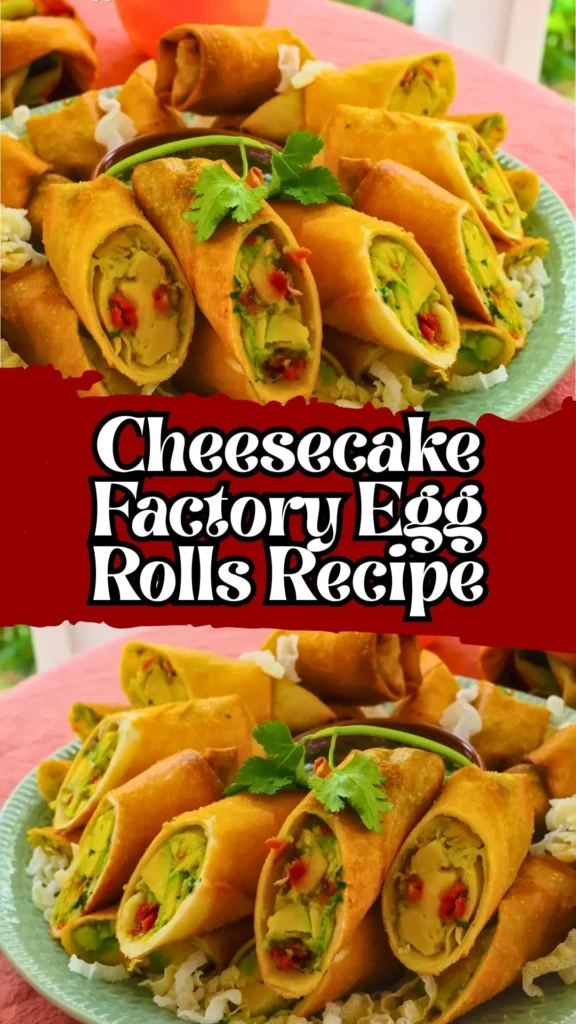 Cheesecake Factory Egg Rolls