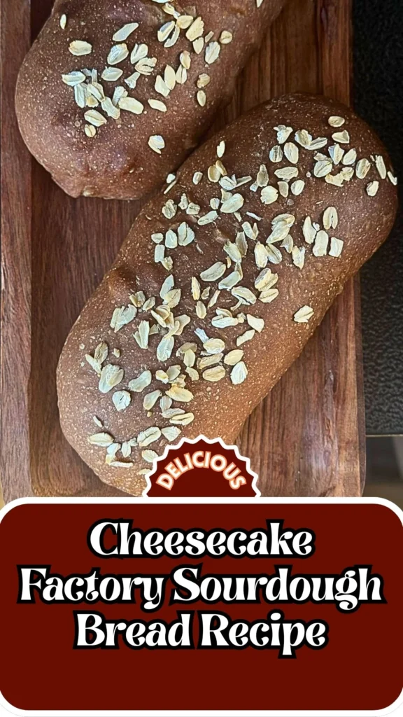 Copycat Cheesecake Factory Sourdough Bread Recipe