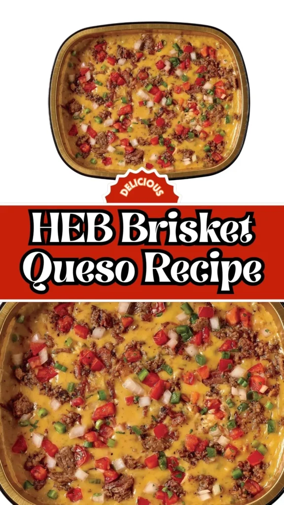 Delicious HEB Brisket Queso