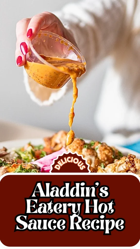Copycat Aladdin's Eatery Hot Sauce Recipe