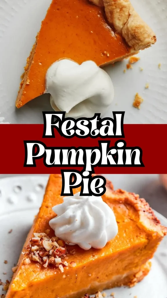 Delicious Festal Pumpkin Pie