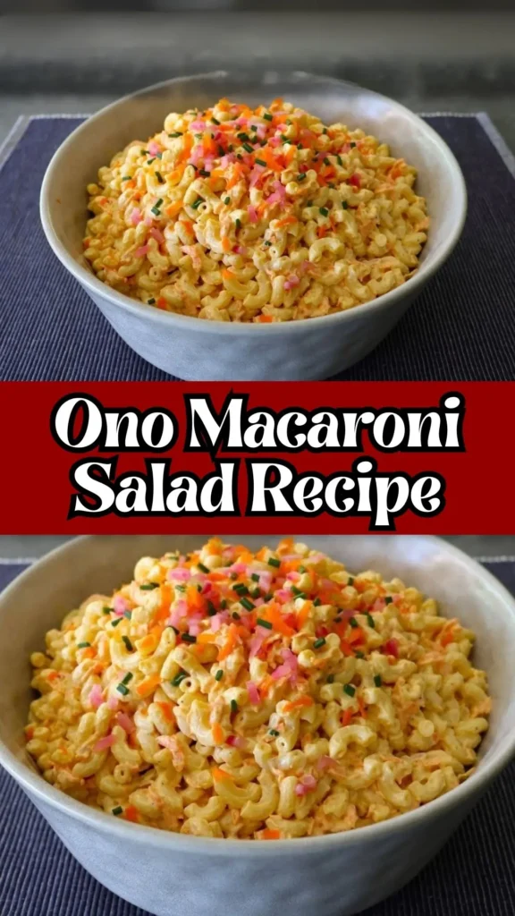 Delicious Ono Macaroni Salad