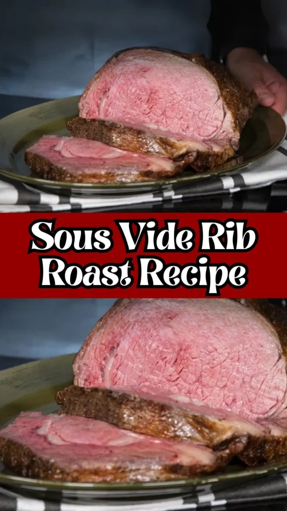 Delicious Sous Vide Rib Roast