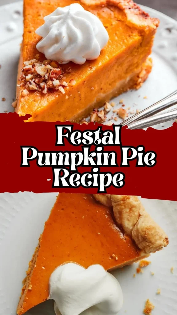 Festal Pumpkin Pie