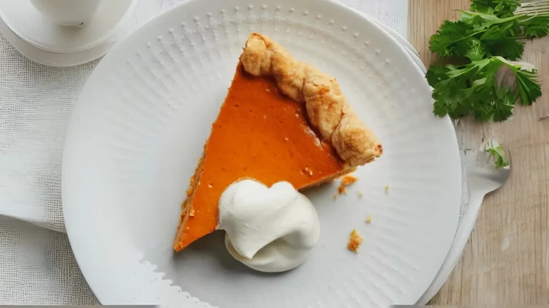 Festal Pumpkin Pie Recipe