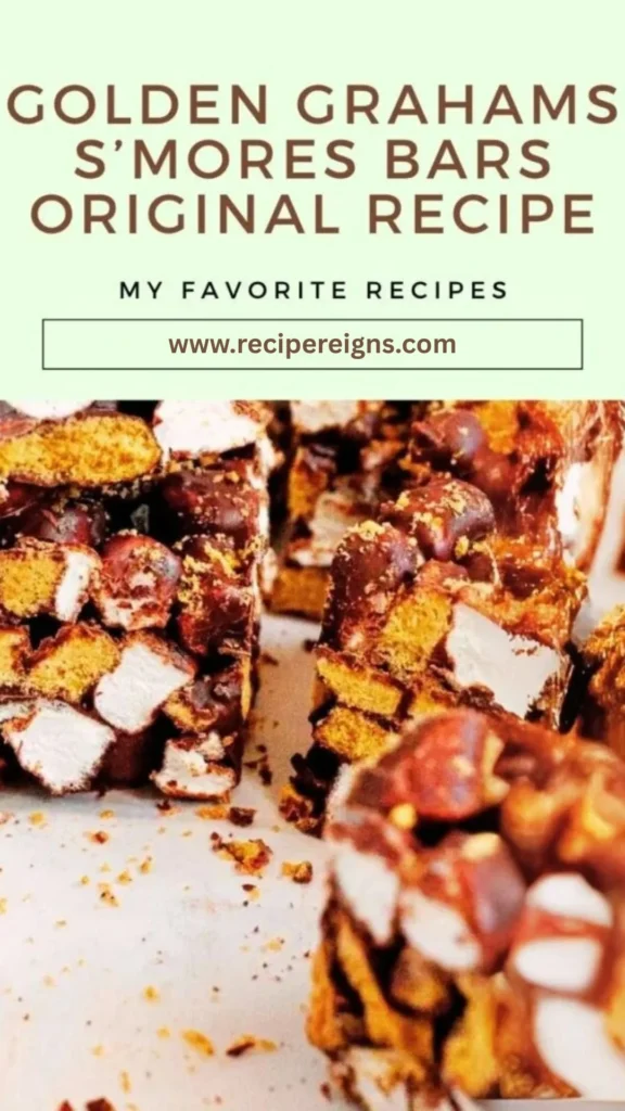 Golden Grahams S'mores Bars Original