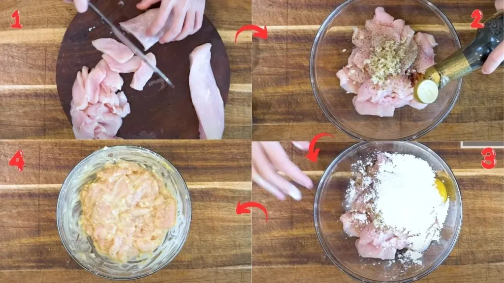 Step by Step Pick Up Stix House Special Chicken Recipe