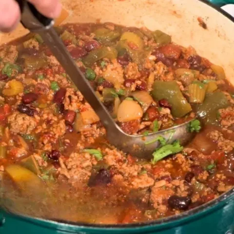 Texas Pepper Belly Pete Chili Recipe with Beans