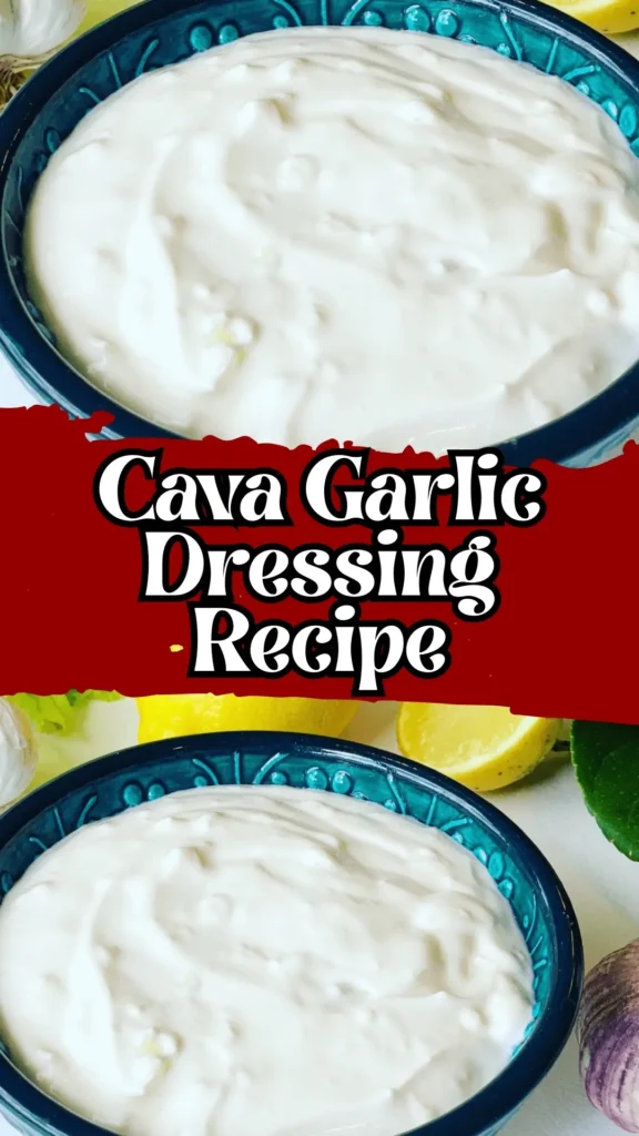 Cava Garlic Dressing