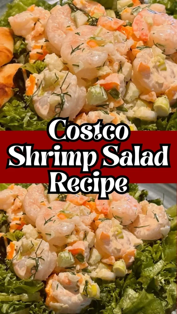 Delicious Costco Shrimp Salad