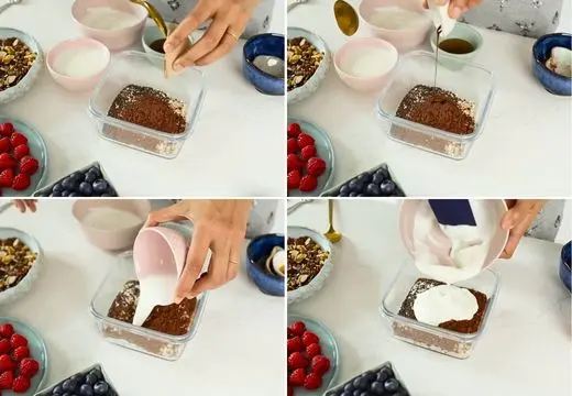 Combine Ingredients and Mix Thoroughly