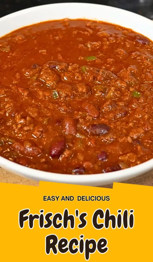 Copycat Frisch's Chili Recipe