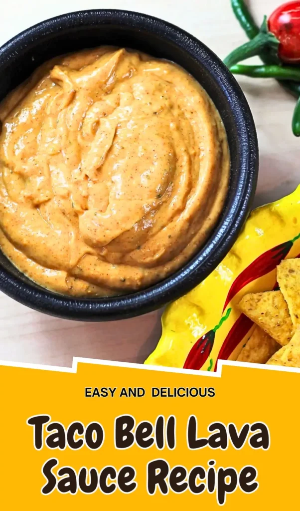 Copycat Taco Bell Lava Sauce Recipe