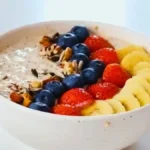 Tropical Smoothie Chia Oatmeal Pudding Recipe