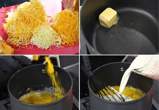 Create the Cheese Sauce