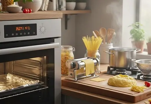 Prepare Your Oven and Pasta Station