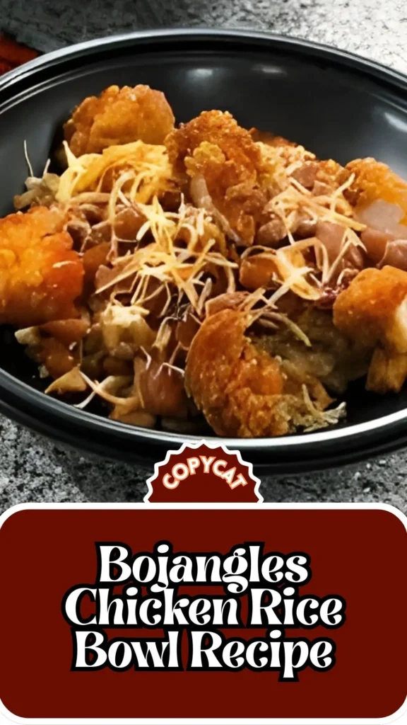 Copycat Bojangles Chicken Rice Bowl Recipe