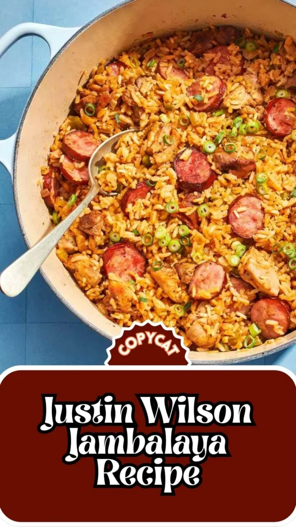 Copycat Justin Wilson Jambalaya Recipe