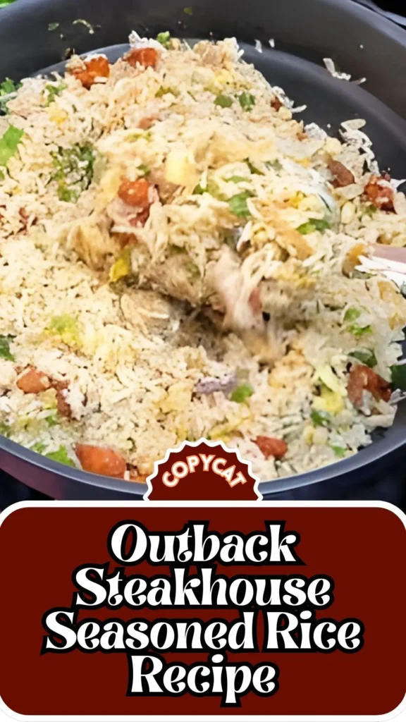 Copycat Outback Steakhouse Seasoned Rice Recipe