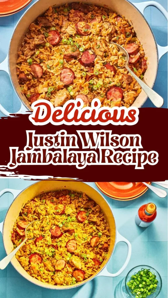 Delicious Justin Wilson Jambalaya