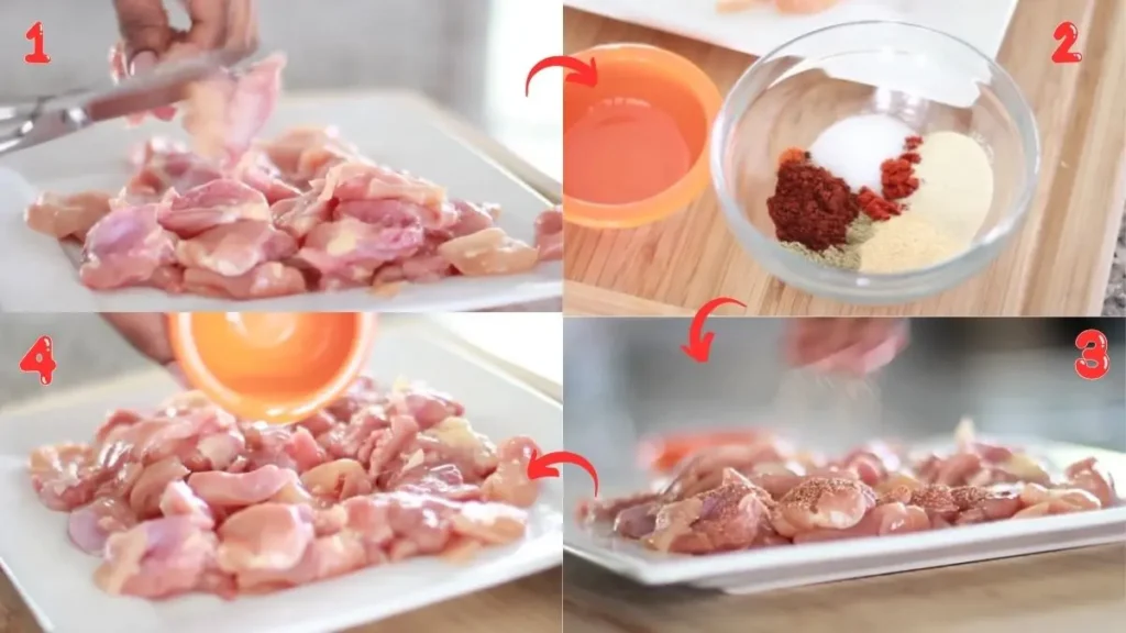 Step by Step Bojangles Roasted Chicken Bites Recipe