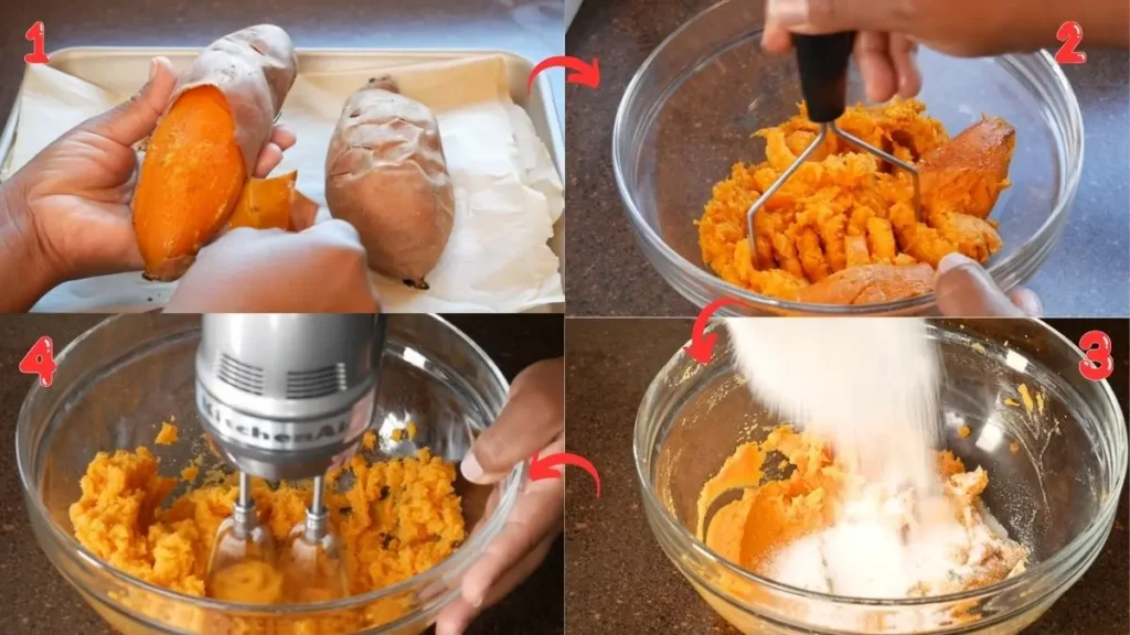 Step by Step Bojangles Sweet Potato Pie Recipe