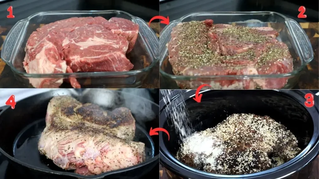 Step by Step Pepper Belly Pete Mississippi Pot Roast Recipe