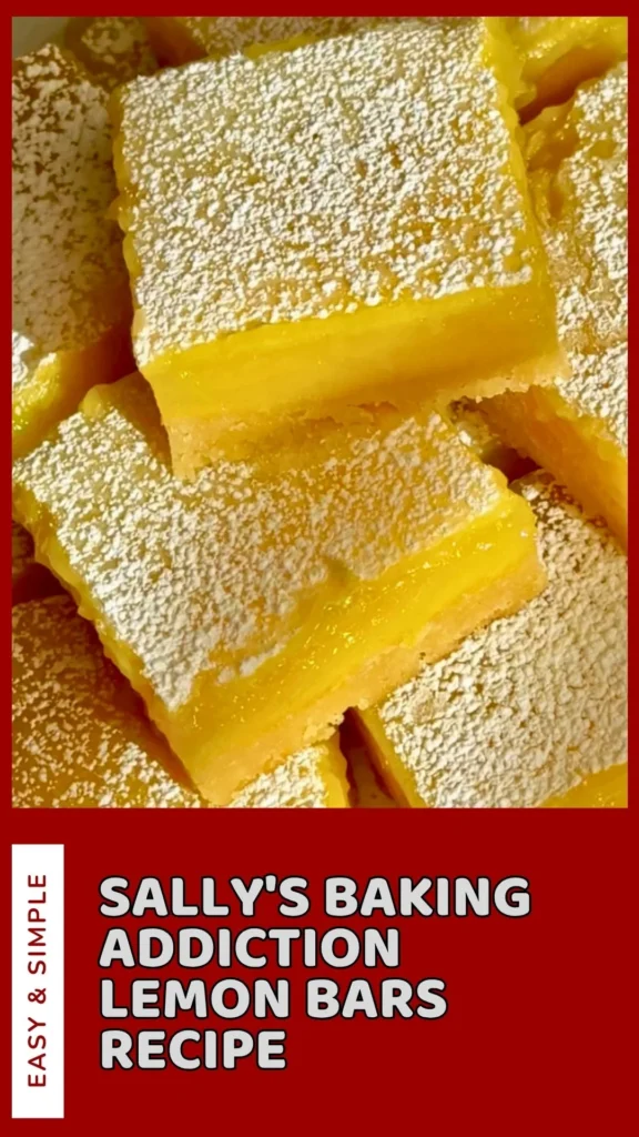 Delicious Sallys Baking Addiction Lemon Bars Recipe