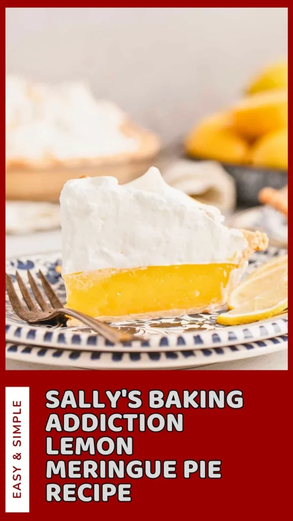 Delicious Sallys Baking Addiction Lemon Meringue Pie Recipe