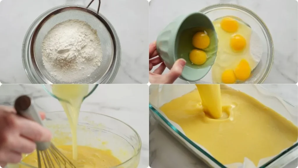 Preparing the Sallys Baking Addiction Lemon Bars
