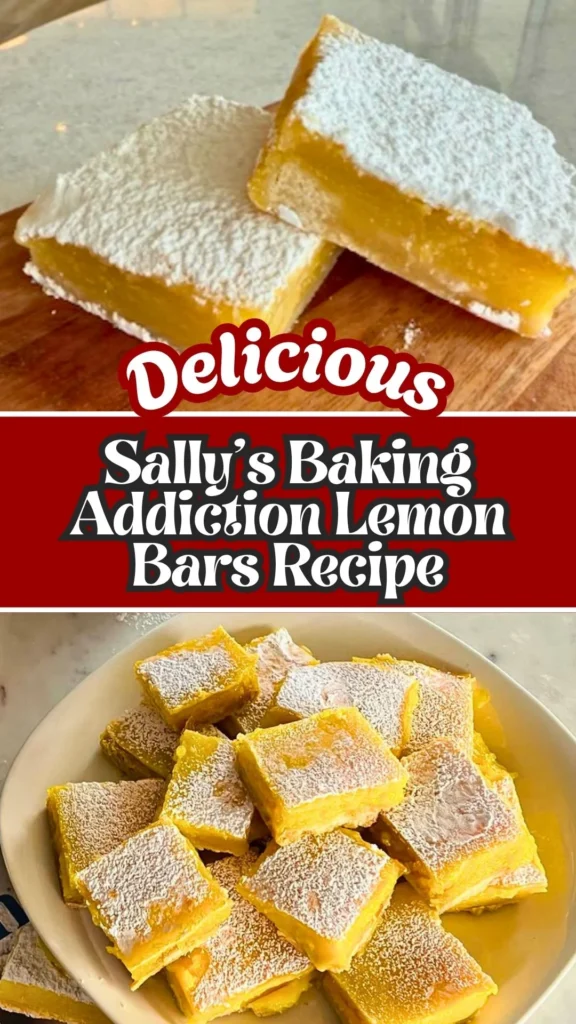Sallys Baking Addiction Lemon Bars