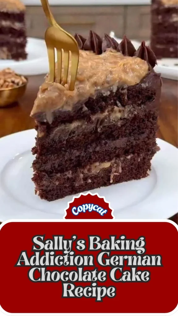 Copycat Sallys Baking Addiction German Chocolate Cake Recipe