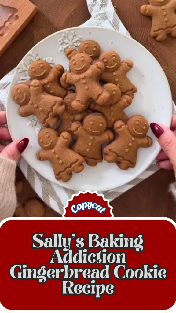 Copycat Sallys Baking Addiction Gingerbread Cookie Recipe