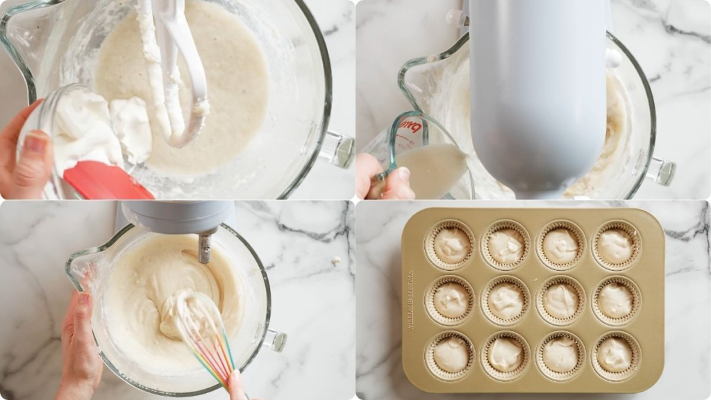 Preparing the Sallys Baking Addiction Cupcake