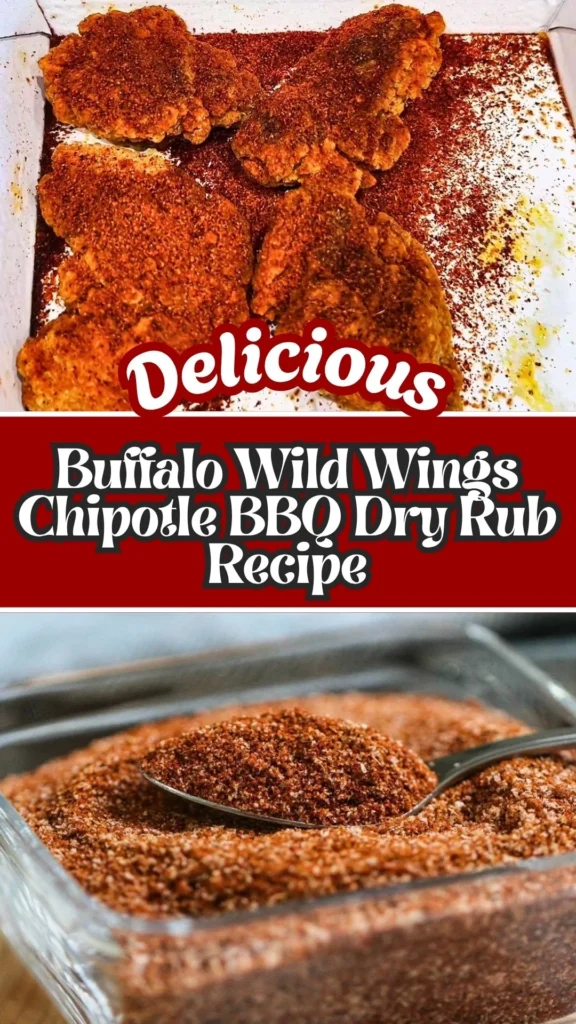 Buffalo Wild Wings Chipotle BBQ Dry Rub