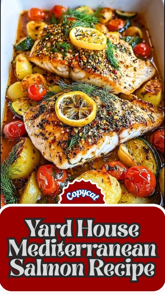 Copycat Yard House Mediterranean Salmon Recipe