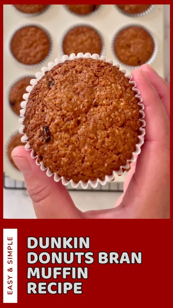Delicious Dunkin Donuts Bran Muffin Recipe