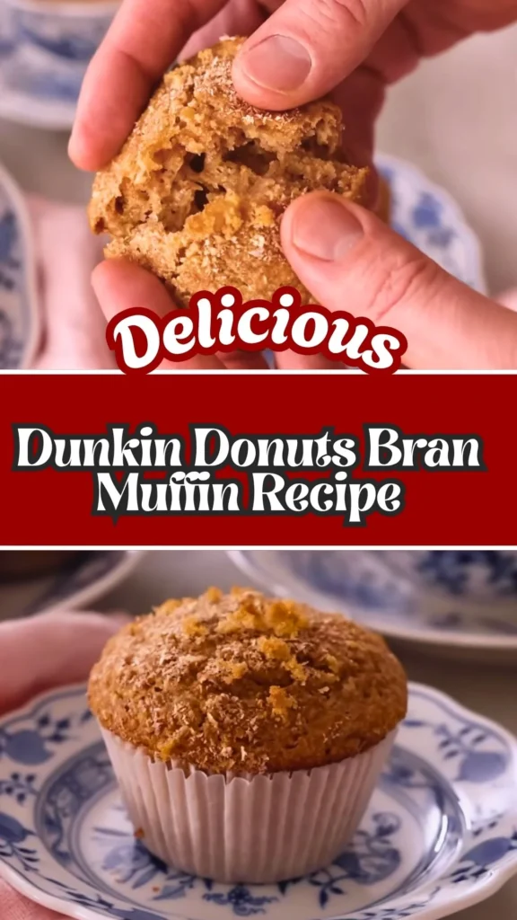 Dunkin Donuts Bran Muffin