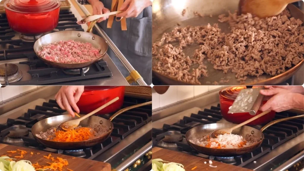 How to Make Yard House Moo Shu Egg Rolls