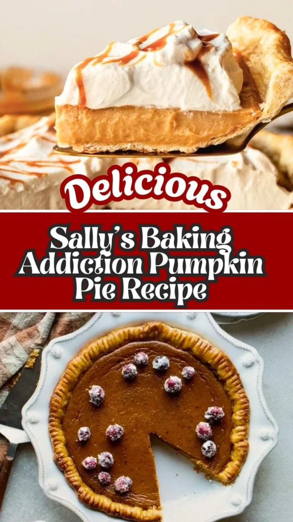 Sallys Baking Addiction Pumpkin Pie