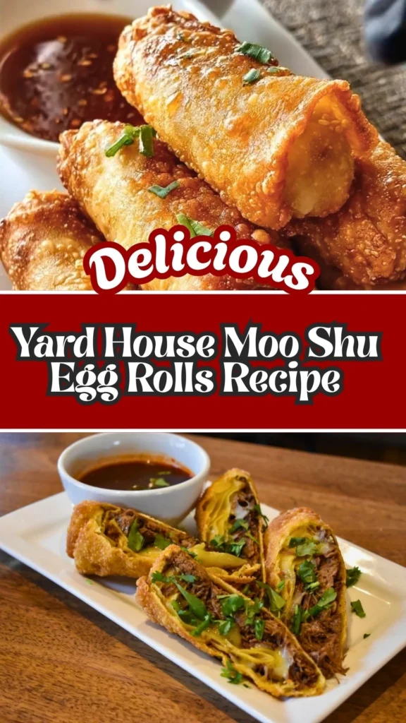 Yard House Moo Shu Egg Rolls