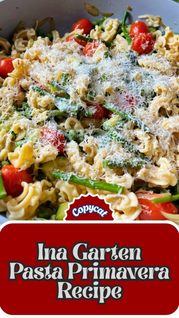 Copycat Ina Garten Pasta Primavera Recipe