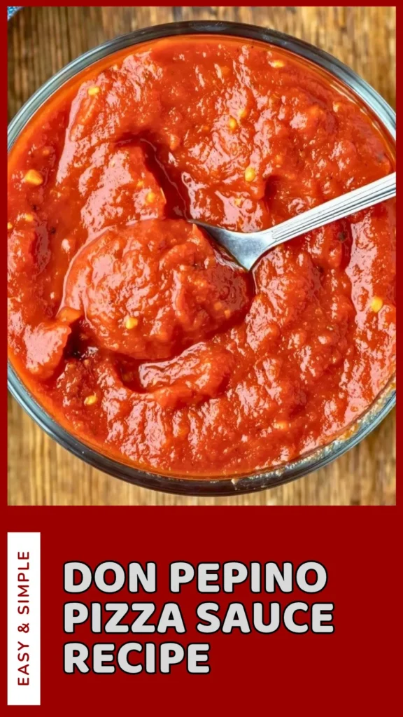 Delicious Don Pepino Pizza Sauce Recipe