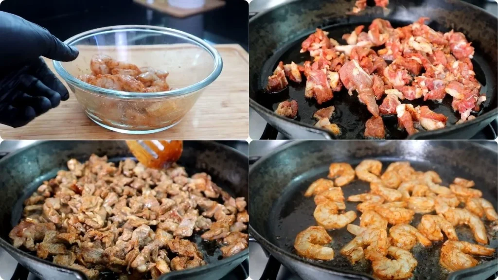 How to Make Calabrian Steak and Shrimp Bucatini
