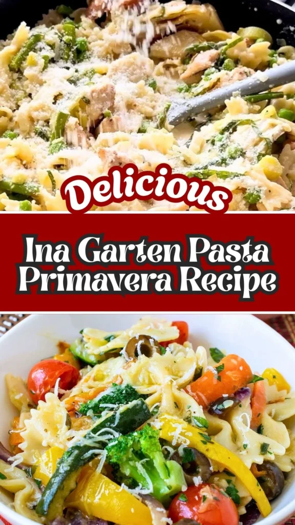 Ina Garten Pasta Primavera